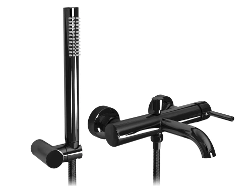 Смеситель для ванны Rea Lungo Black Metallic B4422