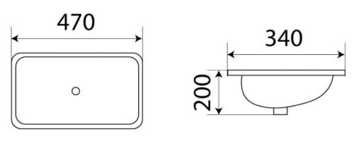 Умывальник CeramaLux 540N