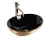 Умывальник Rea Sofia Black Gold Brush U3310