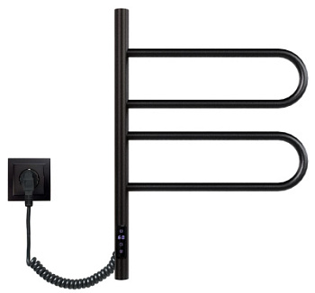 Полотенцесушитель электрический Vincea VTD-1R1CBE