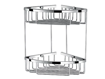 Полка двойная угловая решетка Vivi Felice F02