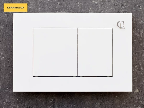 Кнопка смыва CeramaLux LC-014 белый