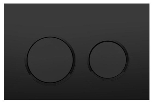 Кнопка смыва Nemo NMAD003BM matte black