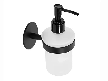 Дозатор для мыла Rea black matt 77052