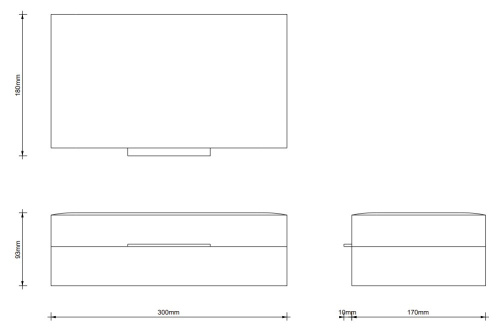 Контейнер универсальный Decor Walther Brownie BOX L 0939860
