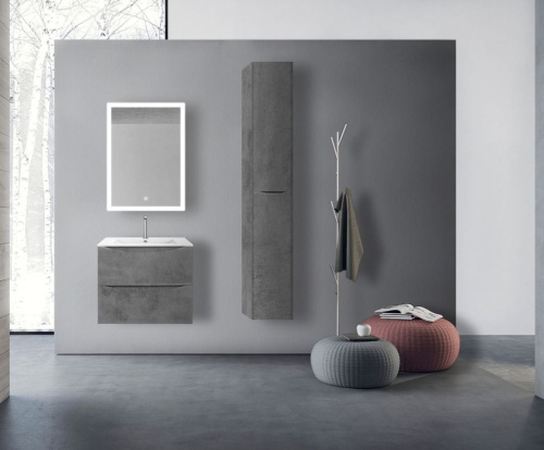 Тумба подвесная Vincea Mia 600 Beton VMC-2MC600BT