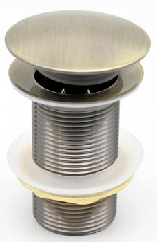 Донный клапан для раковины CeramaLux RD008 без перелива