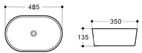 Умывальник Vincea VBS-301