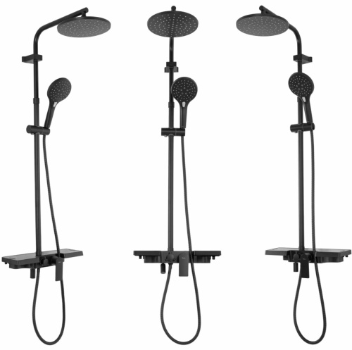 Душевая система Rea Santos Black P8803