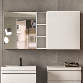 Зеркальный шкаф Kolpa-san Naomi TON 120 Natural wood 546830