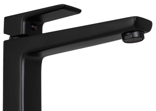 Смеситель для умывальника Rea Orix Black B5642