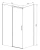Душевой уголок Vincea Dice VSR-4D8015CLB Душевой уголок Vincea Dice VSR-4D8015CLB