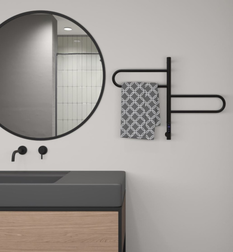 Полотенцесушитель электрический Vincea VTD-1R1CBE