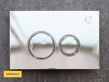 Кнопка смыва CeramaLux DC-015 хром