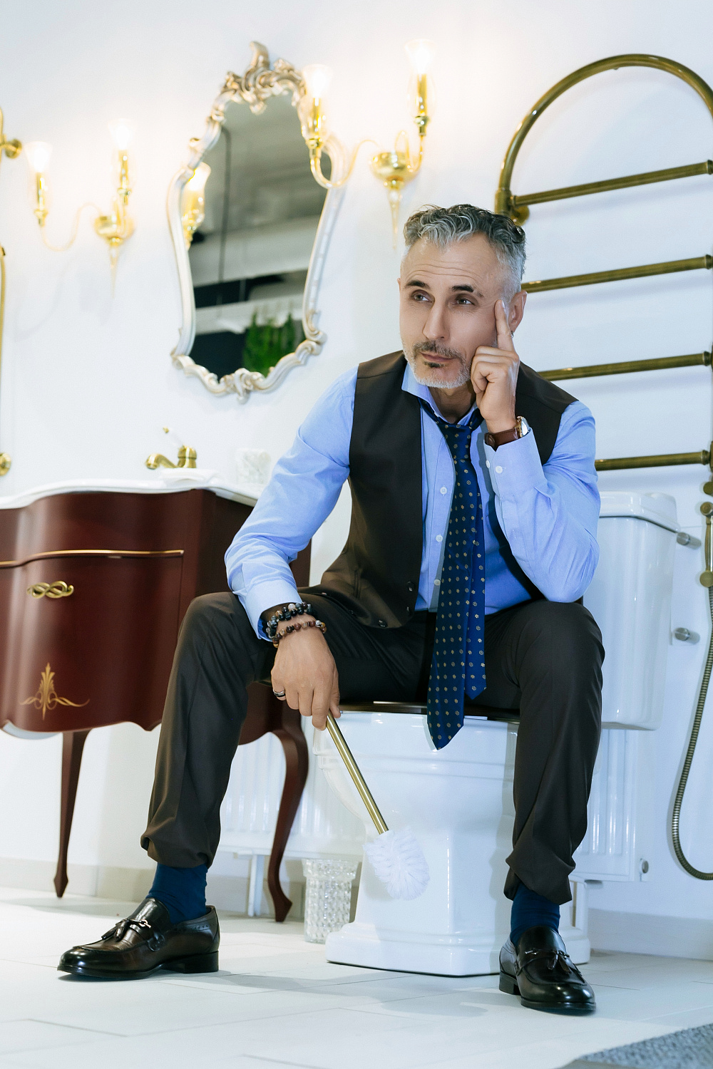 Съемка лица бренда Keramalux Premium.