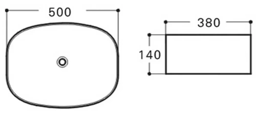Умывальник Vincea VBS-305