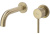 Смеситель для умывальника Rea Lungo Gold matt B8652