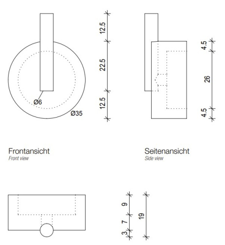 Крючок Decor Walther Stone WHK 0972654