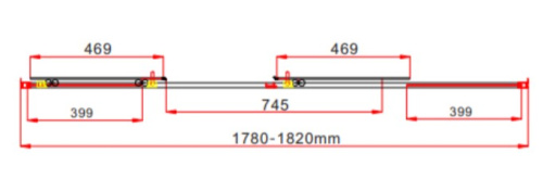Душевая дверь Vincea Garda VDS-1G2180CH