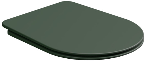 Крышка с сиденьем GSG Ceramic Design Hit! HICOPRSLTICR036, Smeraldo Matt