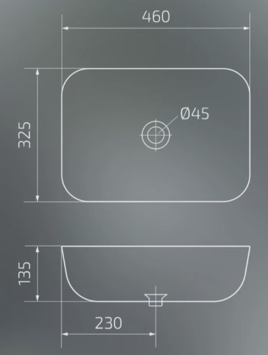 Умывальник Gid Nc424