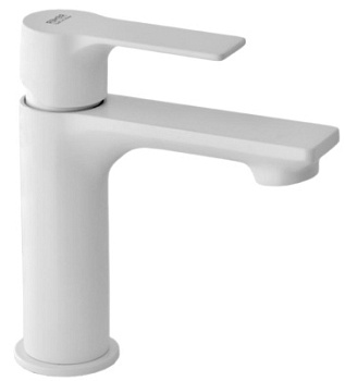 Смеситель для раковины Remer Energy EY12BO, белый матовый