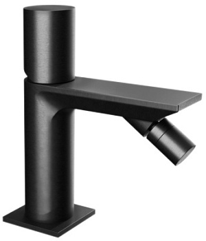 Смеситель для биде Remer Edge EG520CFP, черный брашированный хром