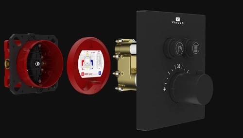 Душевая система Vincea Inspire VSFW-3I21T2MB