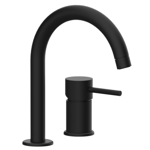 Смеситель для раковины Remer X Style X57NO, чёрный матовый