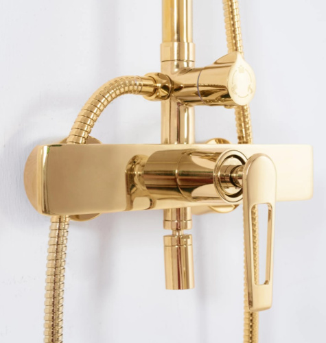 Душевая система Rea Aldi Gold P8802