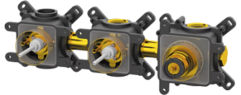 Скрытая часть на 2 выхода Remer Thermoset RRBOX99D2P