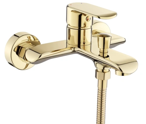 Смеситель для ванны Rea Bloom Gold B6389