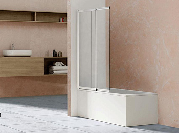 Душевая шторка на ванну Vincea VSB-1E100CL