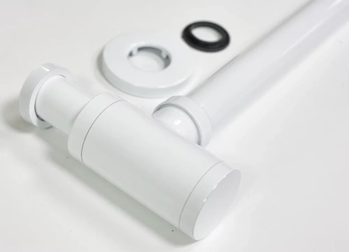 Сифон для умывальника CeramaLux белый глянцевый GWBC-036