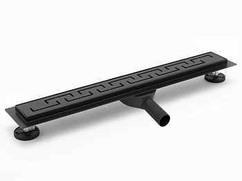 Трап для душа Rea Greek Pro Black Matt 90 G8026