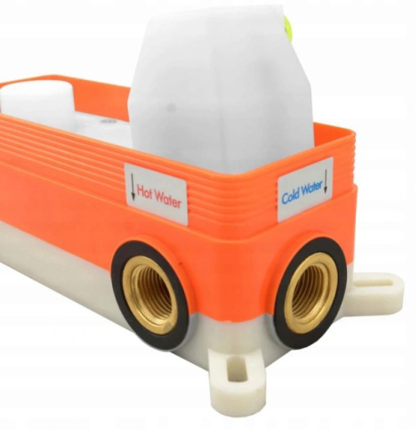 Душевая система Rea Lungo Gold P4125