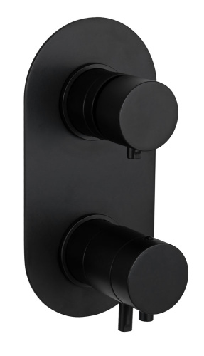 Смеситель для душа Remer Elegance NT92KBNO, черный матовый