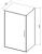 Душевой уголок Vincea Slim 8mm VSR-4SLP9090CLGM
