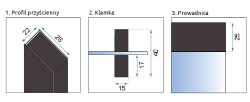 Душевая дверь Rea Solar Black 140 K6359