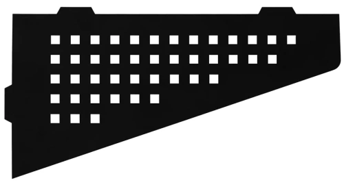 Полка для ванной Rea SF05-B black matt 06014