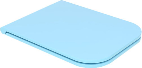 Крышка с сиденьем GSG Ceramic Design Brio BRCOPRSLTICR023 голубой матовый