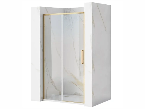 Душевая дверь Rea Rapid Slide gold matt 110 K4708