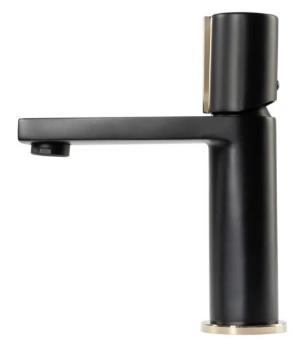 Смеситель для умывальника Rea Icon Black matt B5680