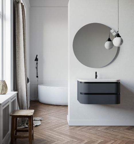 Тумба подвесная Kolpa-san Vittoria OUV 120 Dark Grey 547070