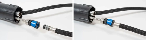 Смеситель для мойки Rea Fresh black matt B9147