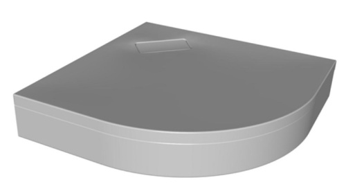 Душевой поддон Kolpa-san Drop R 90x90 R550 986610