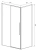 Душевой уголок Vincea Slim-N VSR-4SN8014CLB
