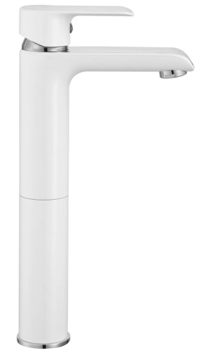 Смеситель для умывальника Rea Bloom White Chrome B9917