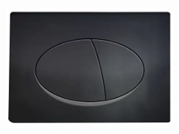 Кнопка смыва CeramaLux NC-012 чёрный матовый