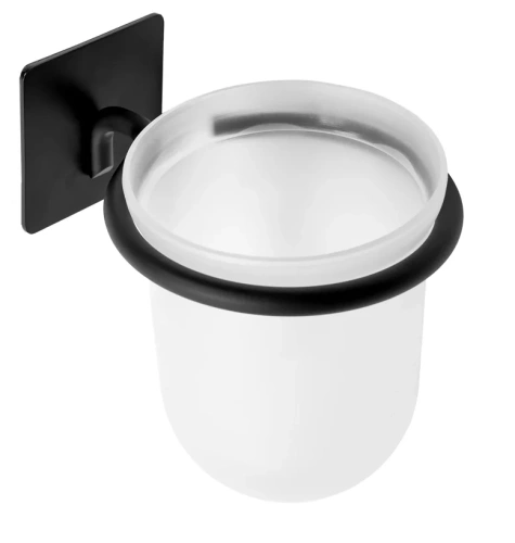 Ёршик настенный Rea black matt 77076